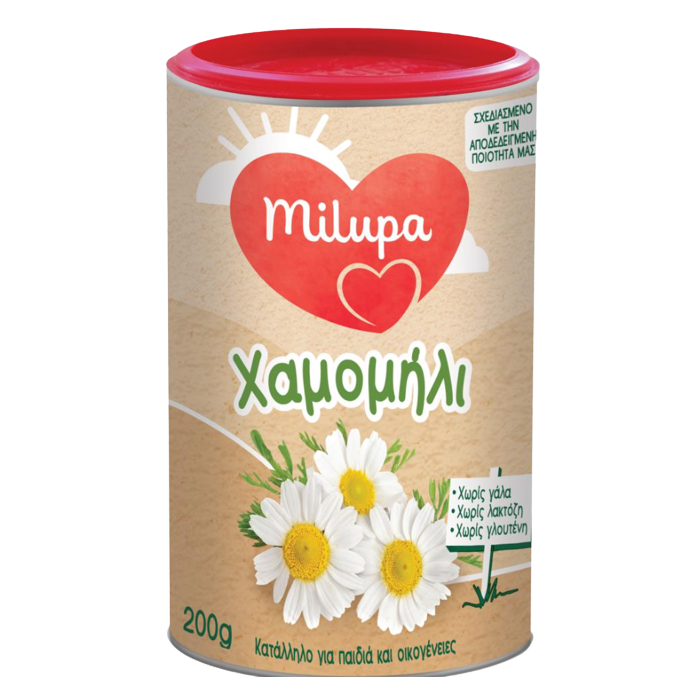 Milupa ρόφημα χαμομήλι 200gr  - 1