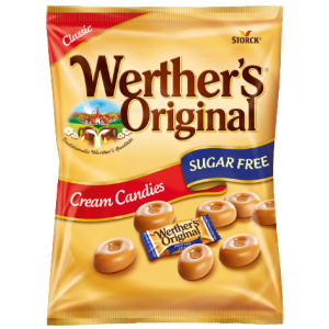 Werther's original καραμέλες βουτύρου χωρίς ζάχαρη 70gr Werther's - 1