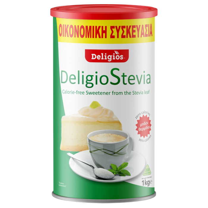 Deligios γλυκαντικό με στέβια 1kg  - 1