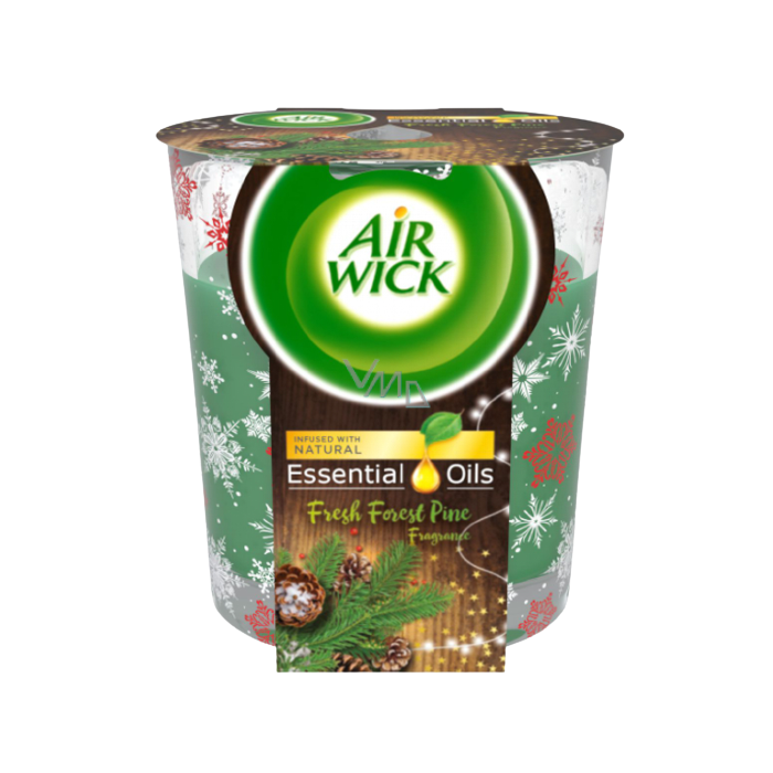 AIR WICK CANDLE FRESH FOREST XMAS 105gr  - 1