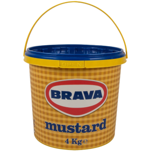 Brava μουστάρδα απαλή 4kg Brava - 1