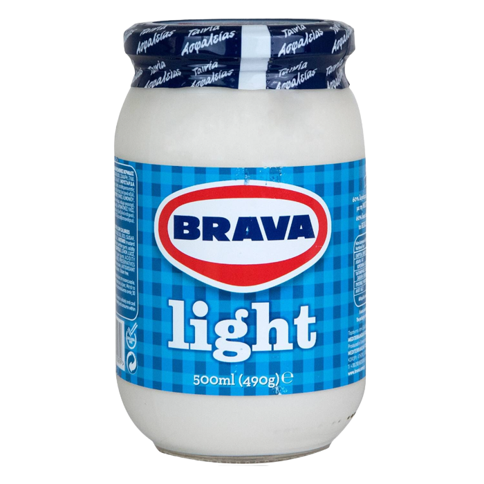 Brava μαγιονέζα light 500ml Brava - 1