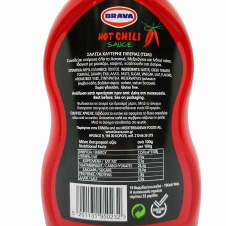 Brava hot chili sauce 490gr Brava - 3