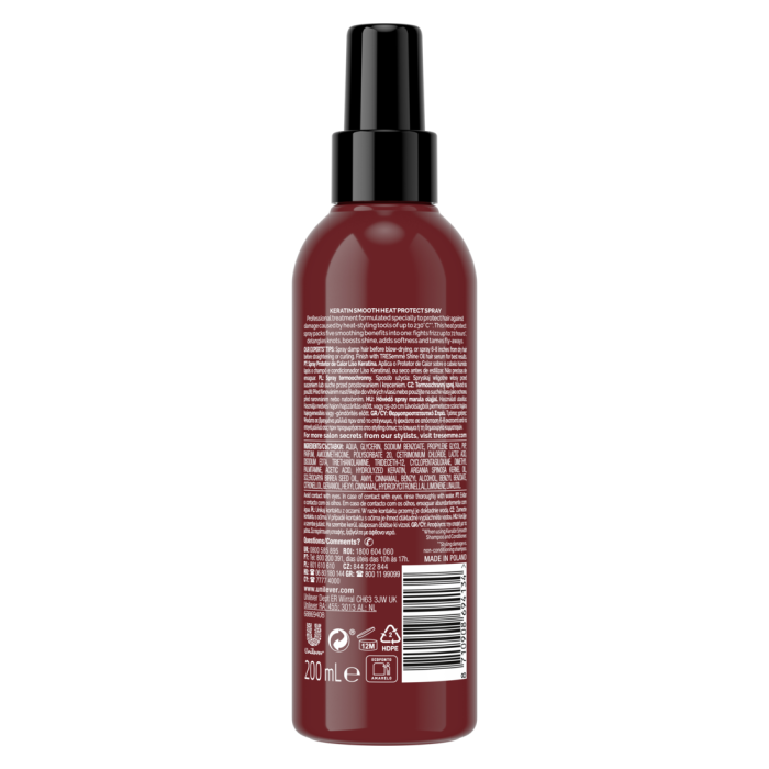 Tresemme μαλακτική κρέμα keratin heat protect spray 200ml Tresemme - 2