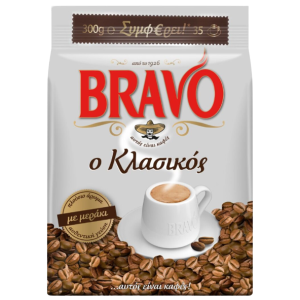 Bravo ελληνικός καφές κλασικός 300gr Bravo - 1