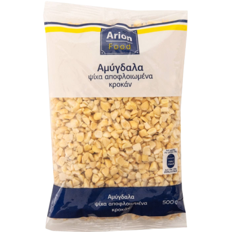 Arion food αμύγδαλα ψίχα αποφλοιωμένα κροκάν 500gr Arion food - 1