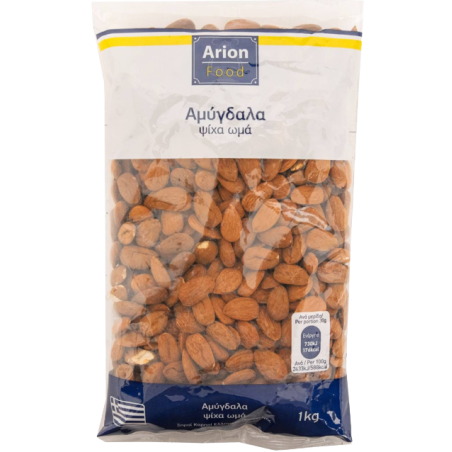 Arion food αμύγδαλα ωμά ψίχα 1kg Arion food - 1