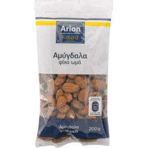 Arion food αμύγδαλα ωμά ψίχα 200gr Arion food - 1