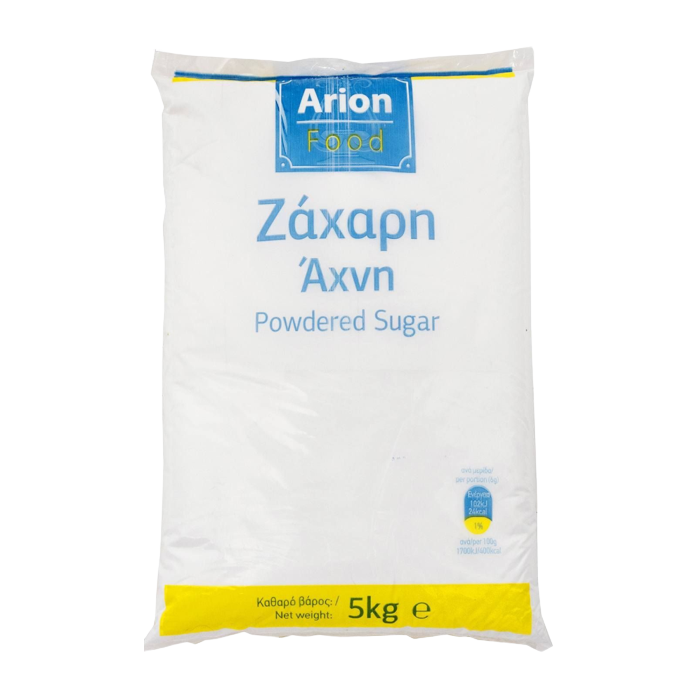 Arion food ζάχαρη άχνη 5kg Arion food - 1