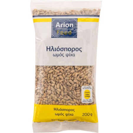 Arion food ηλιόσπορος ωμός ψίχα 200gr Arion food - 1