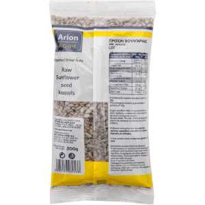 Arion food ηλιόσπορος ωμός ψίχα 200gr Arion food - 1