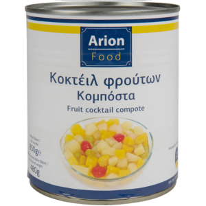 Arion food κομπόστα κοκτέιλ φρούτων 850gr Arion food - 1