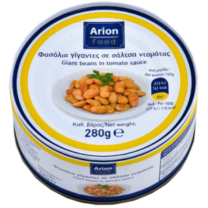 Arion food κονσέρβα φασόλια γίγαντες σε σάλτσα 280gr