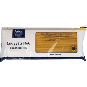 Arion food σπαγγέτι νο6 1kg