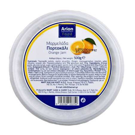 Arion food μαρμελάδα πορτοκάλι 500gr Arion food - 2