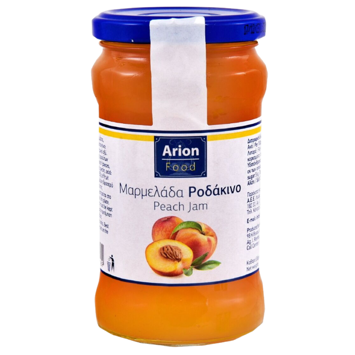 Arion food μαρμελάδα ροδάκινο 375gr Arion food - 1