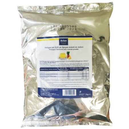 Arion food μείγμα για ζελέ με άρωμα ανανά σε σκόνη 2kg Arion food - 1