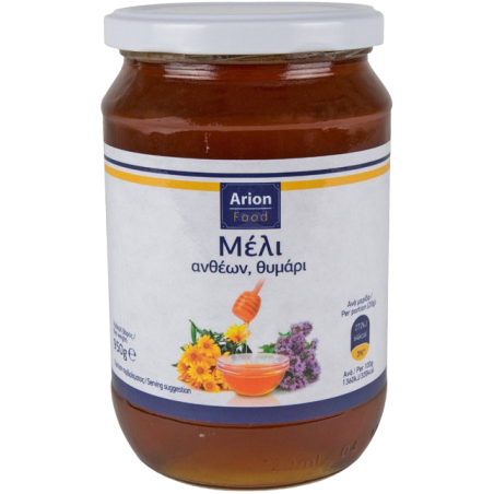 Arion food μέλι ανθέων με θυμάρι 950gr Arion food - 1