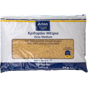 Arion food κριθαράκι μέτριο 3kg