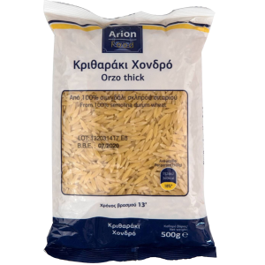 Arion food κριθαράκι χονδρό 500gr Arion food - 1