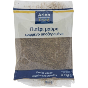 Arion food πιπέρι μάυρο τριμμένο αποξηραμένο 100gr Arion food - 1