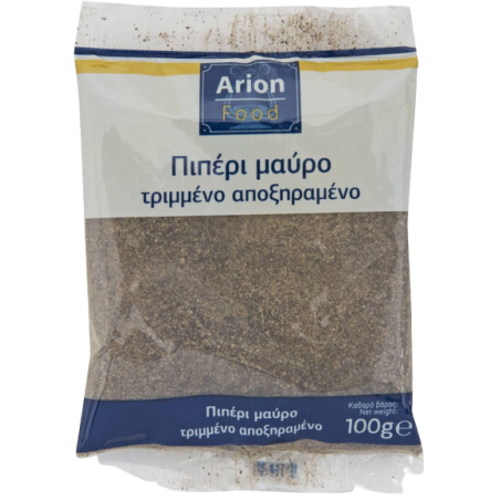 Arion food πιπέρι μάυρο τριμμένο αποξηραμένο 100gr