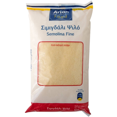 Arion food σιμιγδάλι ψιλό 500gr Arion food - 1