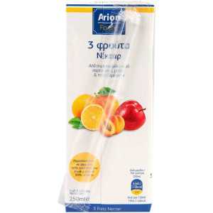 Arion food χυμός νέκταρ με 3 φρούτα 250ml Arion food - 1