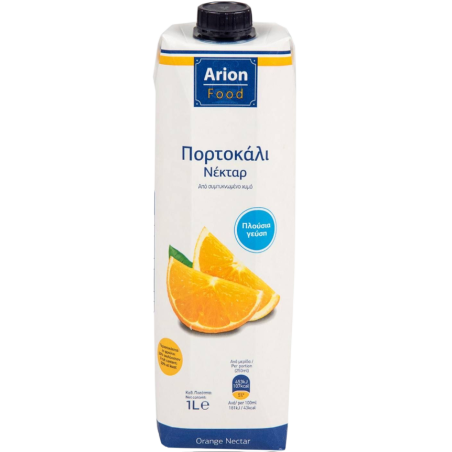 Arion food χυμός νέκταρ πορτοκάλι 1lt