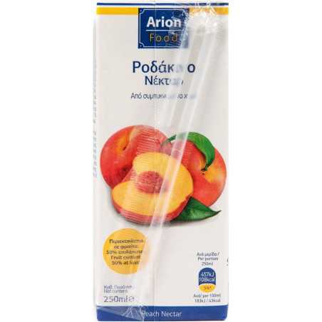 Arion food χυμός νέκταρ ροδάκινο 250ml