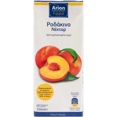 Arion food χυμός νέκταρ ροδάκινο 250ml