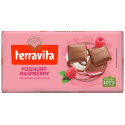 Terravita σοκολάτα yoghurt-raspberry 100gr