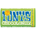 Tony's chocolonely σοκολάτα υγείας με αμύγδαλο & θαλασσινό αλάτι με 51% κακάο 180gr