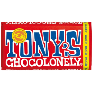 Tony's chocolonely σοκολάτα γάλακτος 180gr