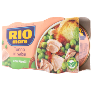 Rio mare τόνος με αρακά 2x160gr