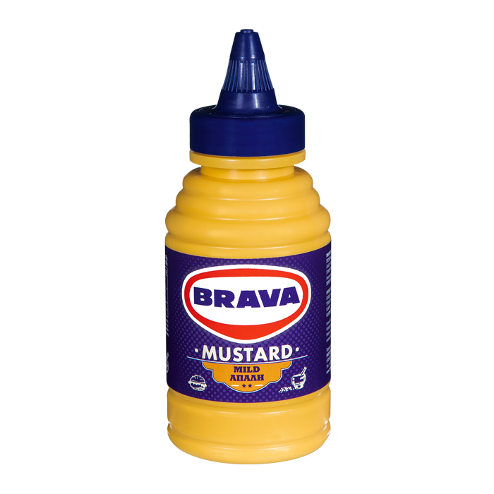 Brava μουστάρδα απαλή 250gr Brava - 1