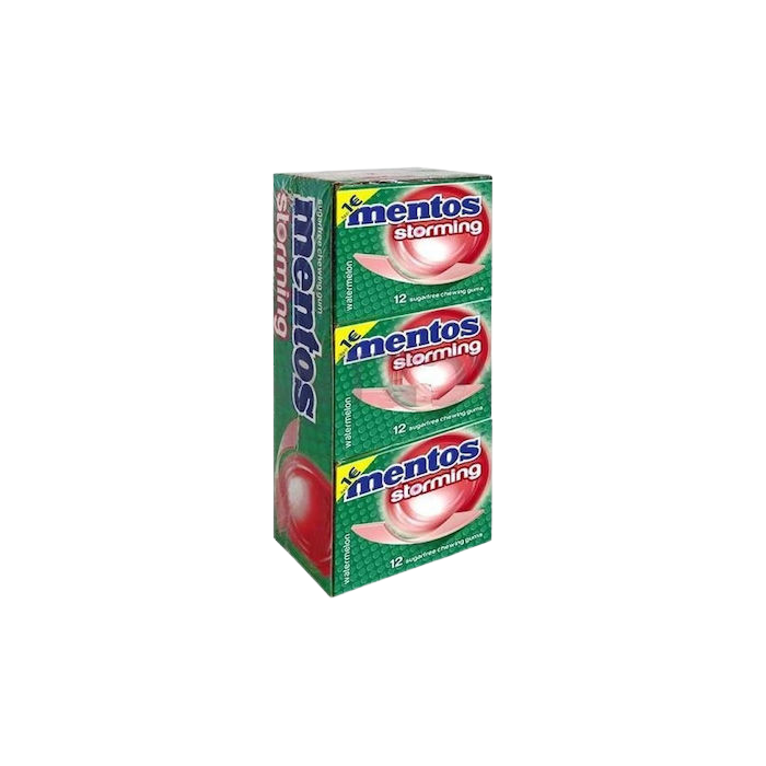 Mentos τσίχλες stroming καρπούζι 12x33gr Mentos - 1