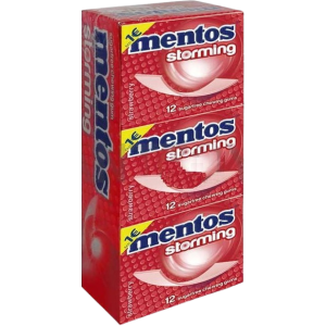 Mentos τσίχλες stroming φράουλα 12x33gr Mentos - 1