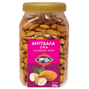 Bally nuts αμύγδαλα ωμά 500gr