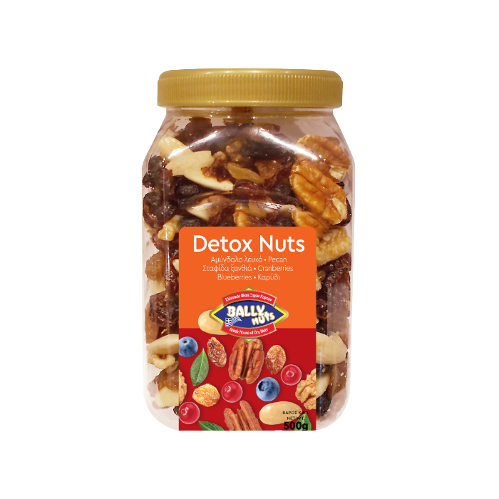 Bally nuts detox mix nuts ξηροί καρποί 500gr