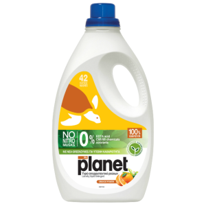 My planet baby υγρό πλυντηρίου ρούχων πορτοκάλι 42μεζ 2,1lt My planet - 1