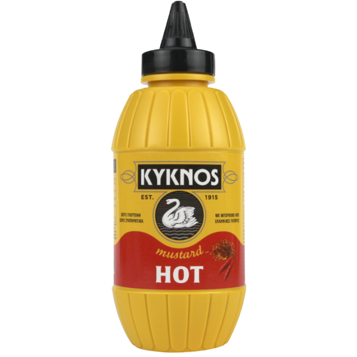 Κύκνος μουστάρδα hot χωρίς γλουτένη 500gr