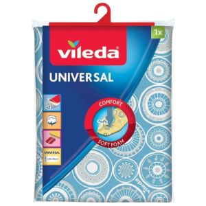 Vileda σιδερόπανο universal 130x40cm μπλε