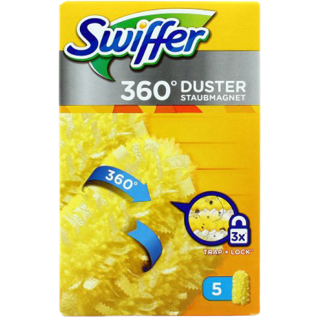 Swiffer duster ανταλλακτικά φτερά 360o 5τεμ