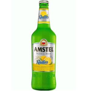 Amstel radler μπύρα με λεμόνι φιάλη 500ml Amstel beer - 1