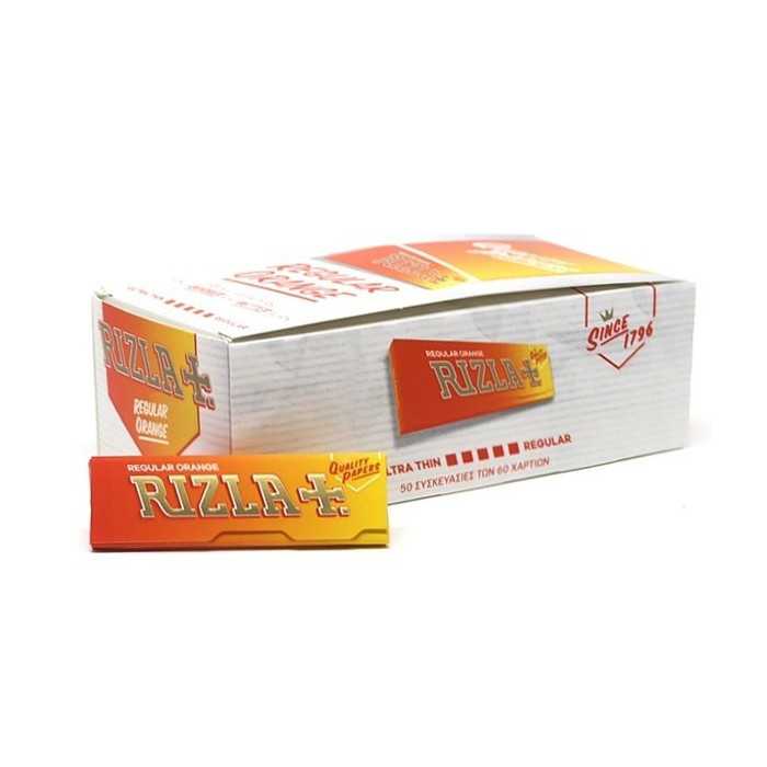 Rizla χαρτάκια πορτοκαλί 60φ