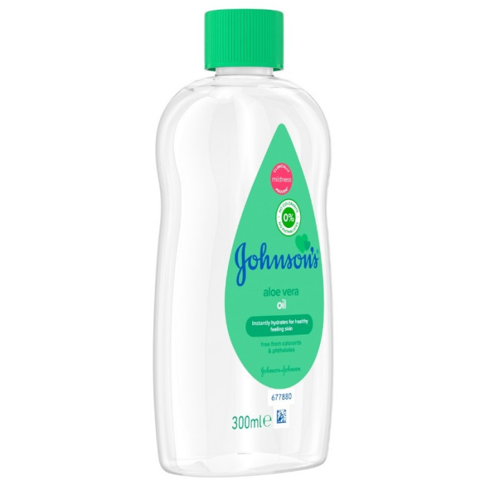 Johnson's baby oil aloe vera ενυδατικό λάδι 300ml Johnsons - 2